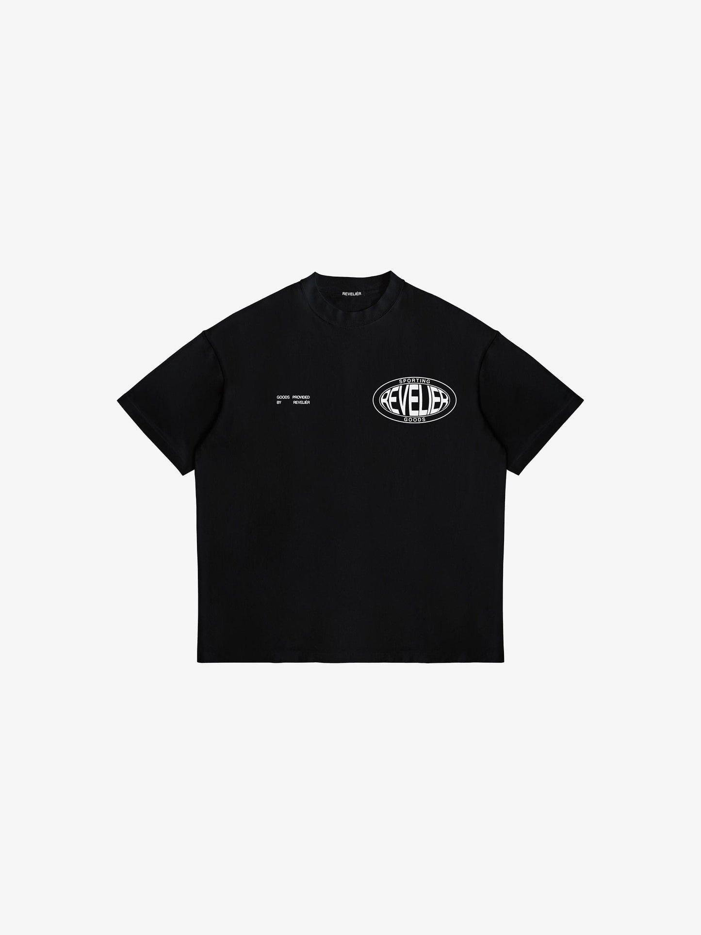SPORTING GOODS T-SHIRT - BLACK T-Shirt Reveliér Studios