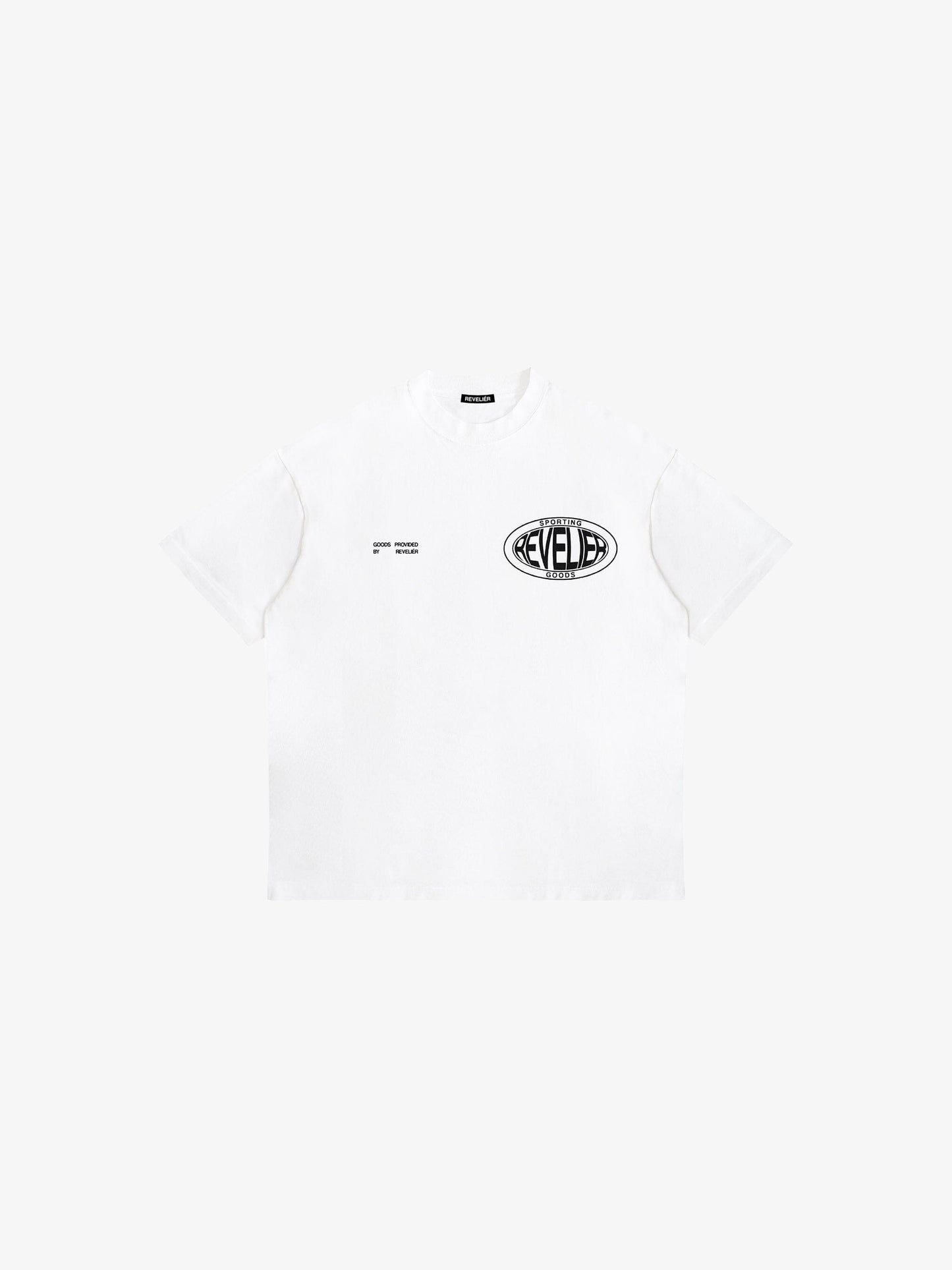 SPORTING GOODS T-SHIRT - WHITE T-Shirt Reveliér Studios