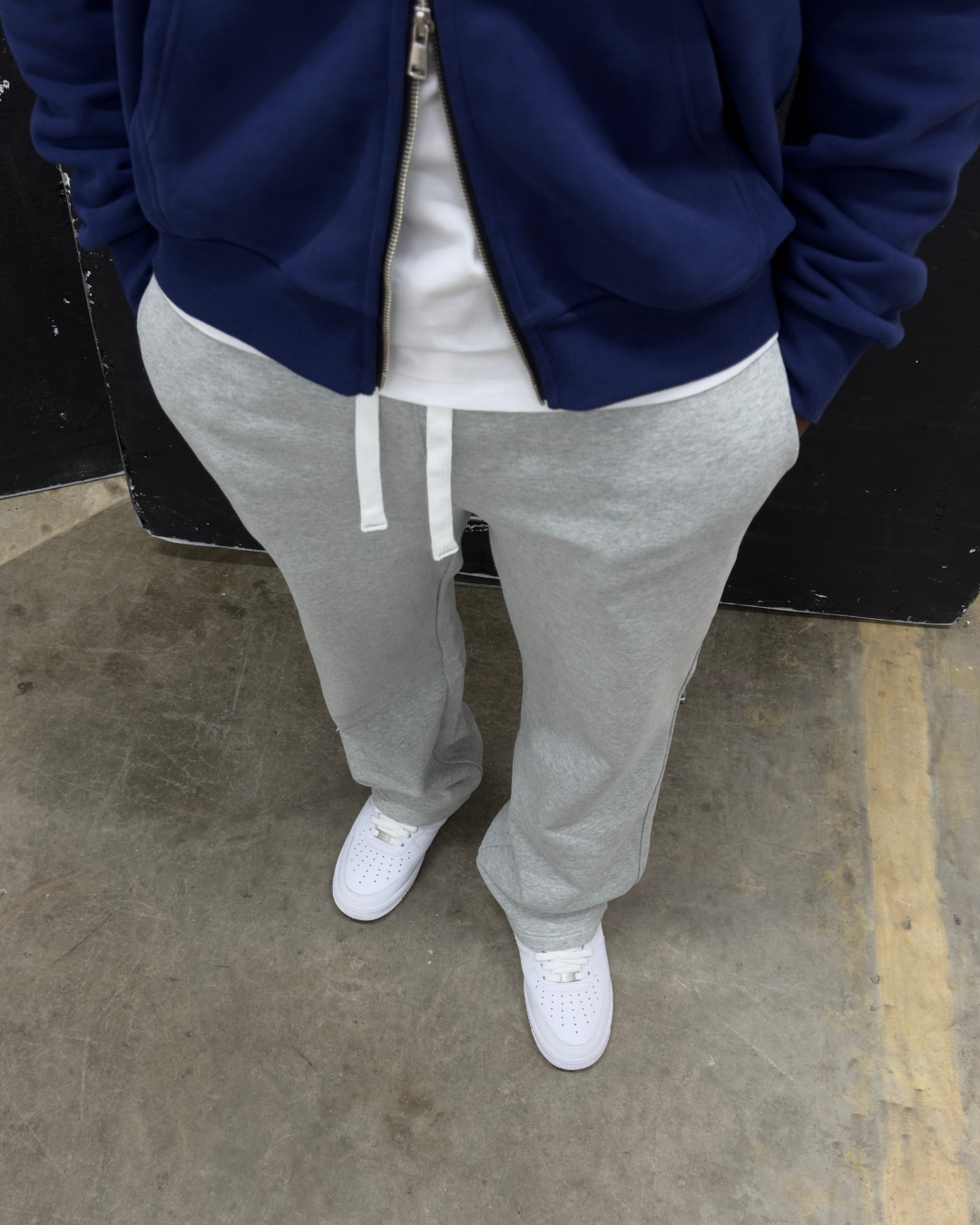 HEAVYWEIGHT SWEATPANT - GREY MARL