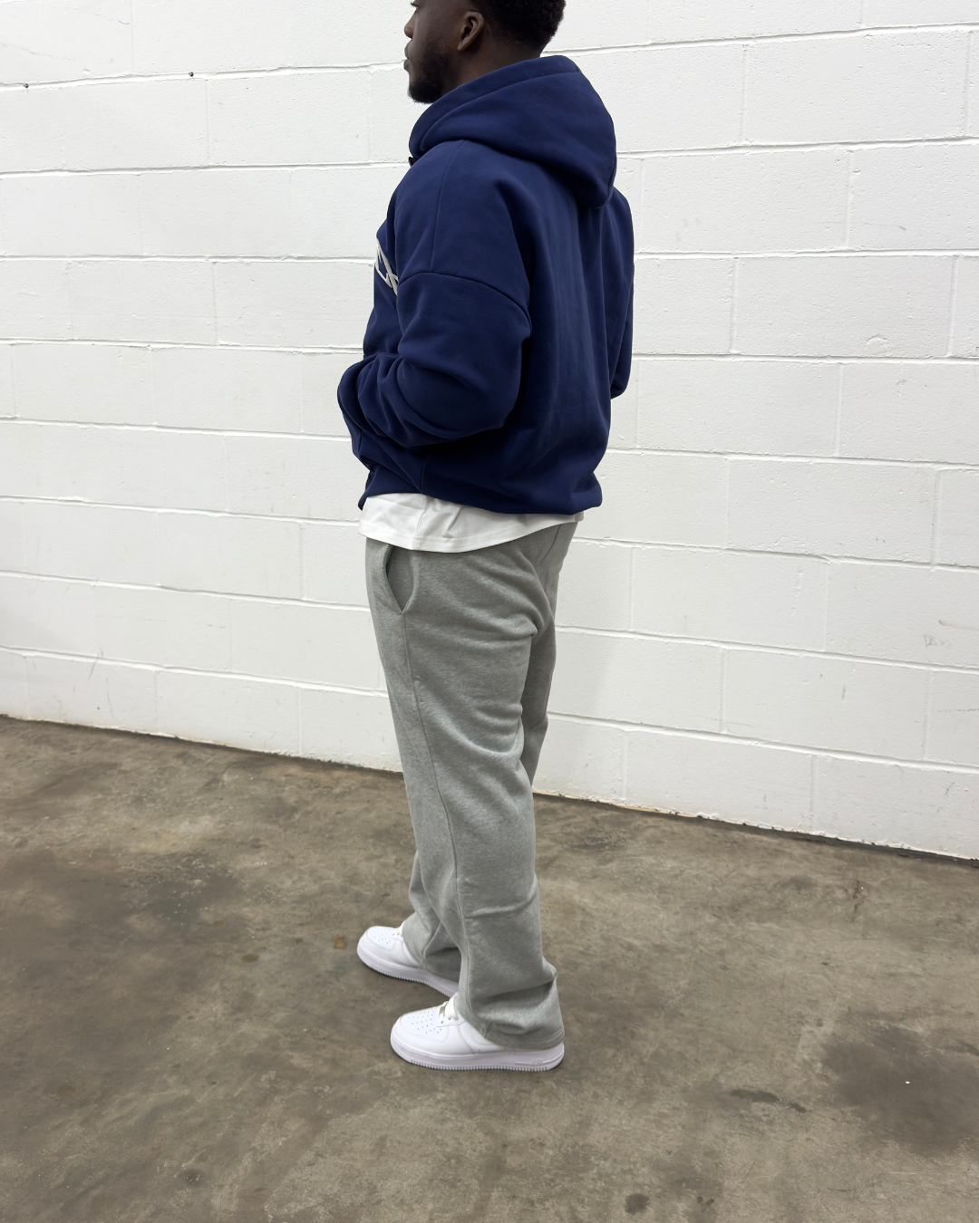 HEAVYWEIGHT SWEATPANT - GREY MARL