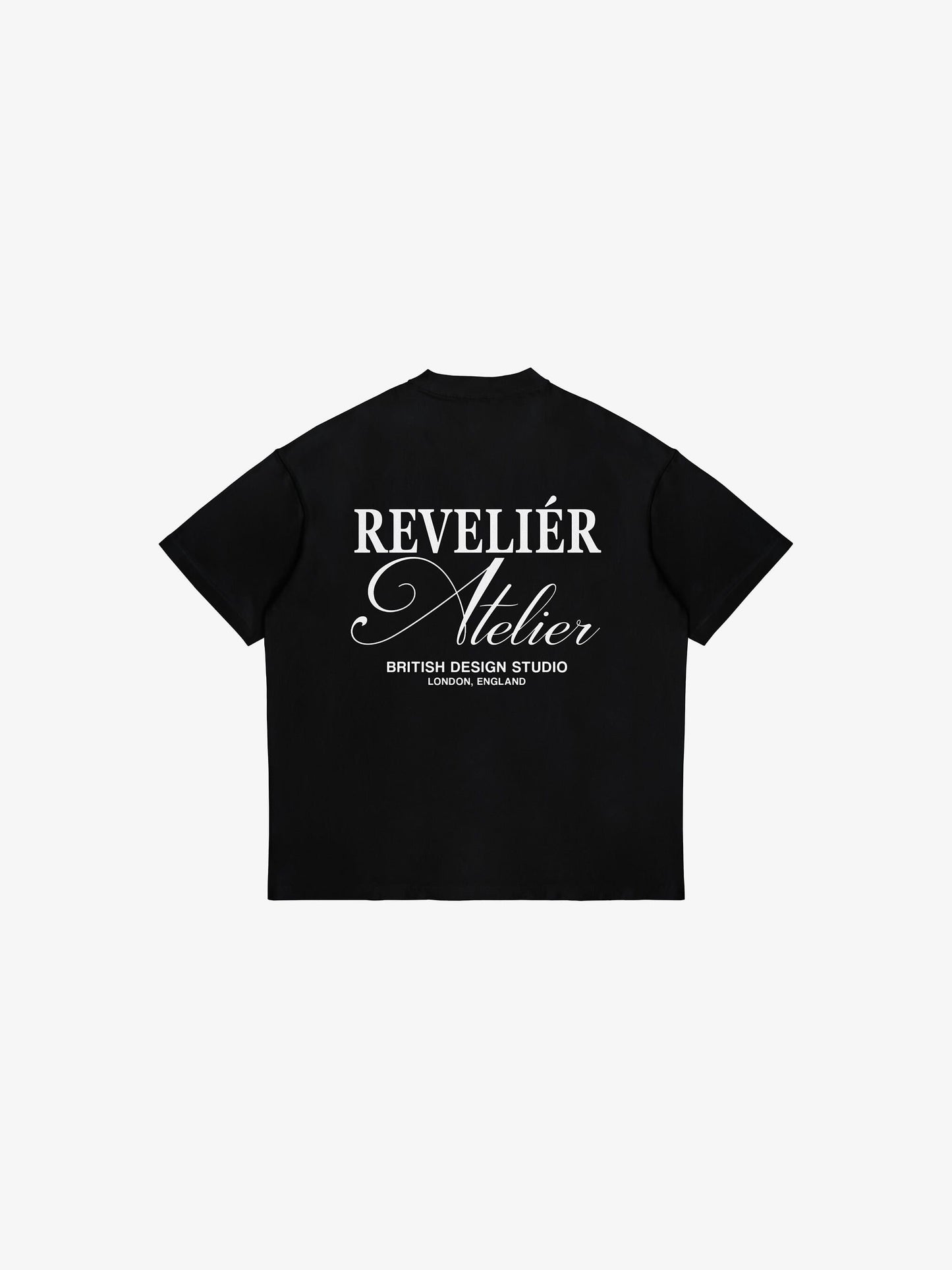 ATELIER T-SHIRT - BLACK T-Shirt Reveliér Studios 