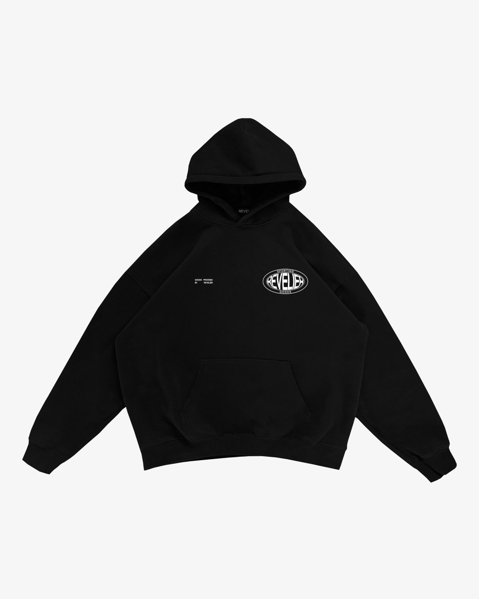 SPORTING GOODS HOODIE - BLACK